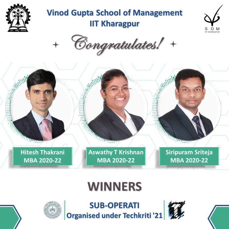 Sub-Operati Winners Winners